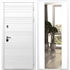 Белая входная дверь Morrison с Зеркалом СБ -16 Белый силк сноу 28883