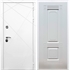 Белая Входная металлическая дверь Олимпия ФЛ-2 Белый ясень 28988