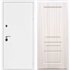 Входная металлическая дверь Триумф Белая шагрень ФЛ-243 Сандал белый 31500