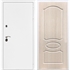 Входная металлическая дверь Триумф Белая шагрень ФЛ-128 Беленый дуб 31599