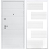 Входная белая дверь Италия ФЛ-185 Белый силк сноу 34157