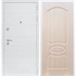 Входная белая дверь Италия ФЛ-128 Лиственница беж 34288