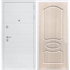 Входная белая дверь Италия ФЛ-128 Беленый дуб 34289