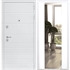 Входная белая дверь Италия с Зеркалом СБ -16 Белый силк сноу 34339