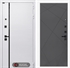 Входная белая дверь Лабиринт ROYAL 24 - Графит софт 3918957