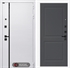 Входная белая дверь Лабиринт ROYAL 11 - Графит софт 3918960