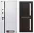 Входная белая дверь Лабиринт ROYAL 02 - Венге, стекло белое 3918970