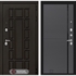 Входная металлическая дверь Лабиринт Нью-Йорк 22 - Графит софт, черная вставка 3769476