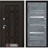 Входная металлическая дверь Лабиринт Нью-Йорк 20 - Бетон темный, зеркальные вставки 3007236