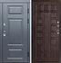 Входная металлическая дверь с терморазрывом Интерма Престиж Венге 42651