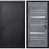 Входная металлическая дверь Лабиринт VOLCANO 20 - Бетон темный, зеркальные вставки 43609