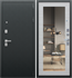 Входная металлическая дверь АСД NEXT-1 | Светлая акация с зеркалом 7166