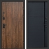 Входная дверь ТВИСТ фл-248 Черный кварц, вставка черный молдинг 47452