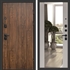 Входная дверь ТВИСТ фл-252 с зеркалом Лиственница 47461