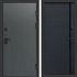 Входная дверь Гермес фл-248 Черный кварц, вставка черный молдинг 47520