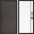 Входная дверь Сицилия фл-248 Белый матовый, черная вставка 47792
