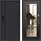 Входная дверь Black Line Триумф с зеркалом 48644