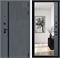 Входная дверь Интеко Верона Графит - с зеркалом панорама 48934