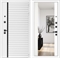 Входная дверь Интеко АГАТ БелаяБелая сб-16 Белый мат - с зеркалом 49076