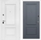 Входная дверь Интеко Афина Белая фл-117 Графит 49088